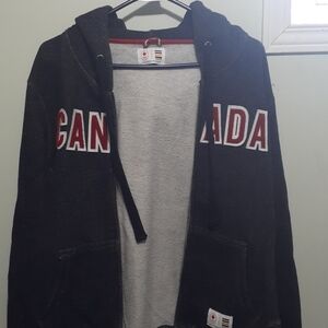Canada Black Hoodie Sweater